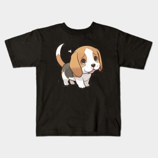 Beagle Kawaii Kids T-Shirt